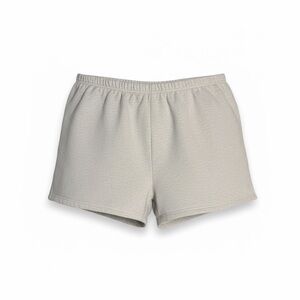 Aritzia Light Grey Perfect Fit SWEATFLEECE Cozy Fleece  Athletic Shorts Size XL